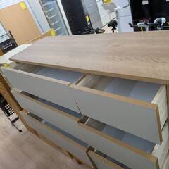 ジモティー割引🏷️【ジャングルジャングル 岸和田和泉インター店】3段ローチェスト ブラウン×ホワイト 和泉市 堺市 岸和田市 泉大津市 高石市 泉北郡熊取町の画像