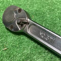 TONE トネ NO.471/No.371 ラチェットハンドル ラチェットレンチ 差込角:12.7DR/sq.19.0DR/sq.【市川行徳店】【店頭取引限定】【中古】管理番号：IT9762LVT6AOの画像