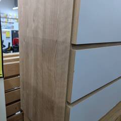 ジモティー割引🏷️【ジャングルジャングル 岸和田和泉インター店】3段ローチェスト ブラウン×ホワイト 和泉市 堺市 岸和田市 泉大津市 高石市 泉北郡熊取町の画像