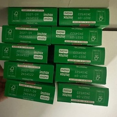 チェキフィルム 10箱 100枚の画像