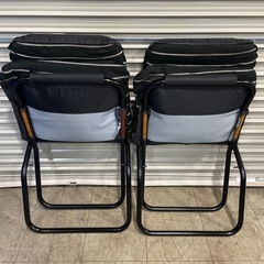 折りたたみ パイプチェアー 折りたたみソファー アウトドアの画像