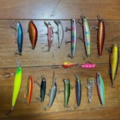 超美品‼️ウェーディングタックセット‼️ルアー付き‼️の画像