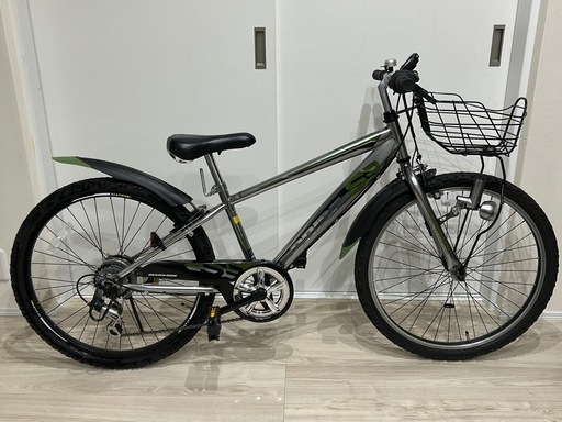 値下げします美品24インチ子供自転車 アサヒドライド シルバー マウンテンバイク あさひ（asahi） 「東日本限定」「あさひ」ドライド R 246-N 24インチ