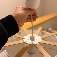 IKEA ぺんだんとらいとペンダントライトの画像