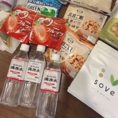 食品セット色々の画像