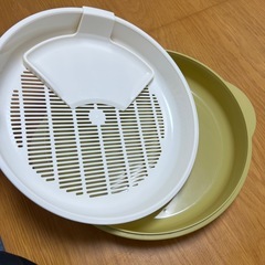 お鍋　用　皿ザルの画像