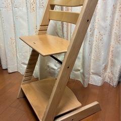 木製　ハイチェア②の画像