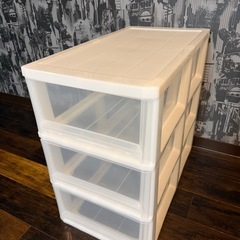 受渡予定者様決まりました。衣装ケース　4個セット価格¥1,000の画像