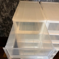 受渡予定者様決まりました。衣装ケース　4個セット価格¥1,000の画像