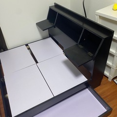 【12/28以降】セミダブルベッドフレームとマットレスの画像