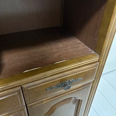 木材キャビネットの画像