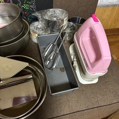 お菓子作りケーキ用色々の画像