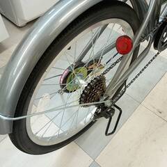 ♪店頭在庫45台♪20インチ 折り畳み自転車 6段ギア♪No380の画像