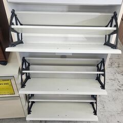 ✨️ジモティー割引✨️【ジャングルジャングル堺初芝店】　現状販売　ニトリ　下駄箱　ホワイト　堺市（東区　西区　北区　南区　堺区　美原区）高石市　泉大津市　忠岡町　和泉市　松原市　大阪狭山市の画像