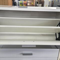 ✨️ジモティー割引✨️【ジャングルジャングル堺初芝店】　現状販売　ニトリ　下駄箱　ホワイト　堺市（東区　西区　北区　南区　堺区　美原区）高石市　泉大津市　忠岡町　和泉市　松原市　大阪狭山市の画像