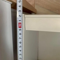 棚　本棚　カラーボックス　5段　白　収納　らっくラックの画像