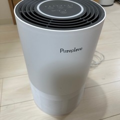 食器棚、電子レンジ、空気清浄機、スチーマーの画像