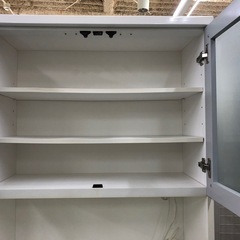 【ドリーム川西店御来店限定】☆ジモティー見たよ♪割引☆ ニトリ 2枚扉オープンボード  クリーニング済み 【99560000042851】の画像