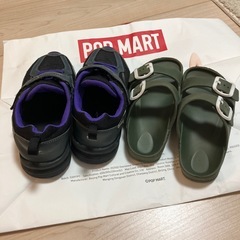 【募集中】【近日中処分予定】子ども　スニーカー　サンダル　まとめての画像