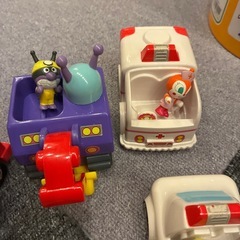 アンパンマンはたらくくるまシリーズ5台セットの画像