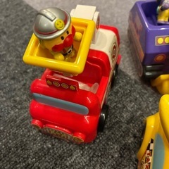 アンパンマンはたらくくるまシリーズ5台セットの画像