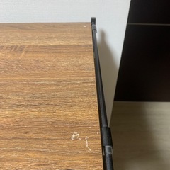 引き出し付きシェルフ　ブラウン
の画像