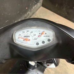 ★支払い総額4.4万円★走行テスト済み！早い者勝ち！スズキ アドレスv50 CA44A 人気のv50入荷しました♪4スト、インジェクション！集中キー！の画像