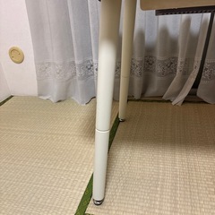 【傷あり】高さが変えられる2ウェイこたつテーブル　布団付きの画像