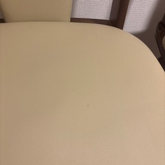 【二脚セット】ニトリ  回転式ダイニングチェア(リック GV MBR)の画像