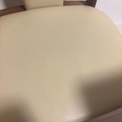 【二脚セット】ニトリ  回転式ダイニングチェア(リック GV MBR)の画像