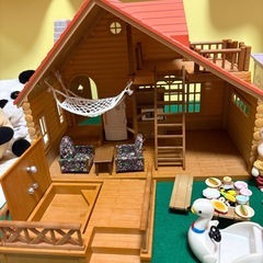 シルバニアファミリーセットの画像