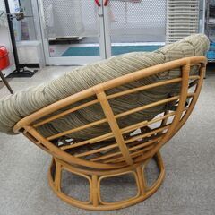 美品 ACME Furniture ウィッカー イージーチェア Wicker Easy Chair ラウンジソファ ラタン/籐【モノ市場安城店】013の画像