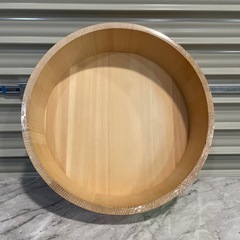 新品 すし桶 天然木 桶 寿司桶の画像