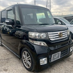 【支払総額22万円】NBOXターボ 車検令和9年12月 修復歴なし 機関良好 外観状態良好 両側パワスラ TV バックカメラ ETC タイヤバリ山の画像