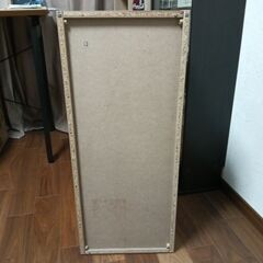 ナチュラル木製カラーボックス 約2段の画像