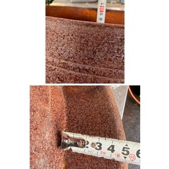 No1  昭和レトロ 羽釜 古民家 古道具 釜 鉄釜 炊き出し かまど アウトドア 調理器具 鍋 蓋無し　アンティーク　時代物の画像