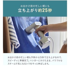 BRUNOスタイリングハンディスチーマーの画像