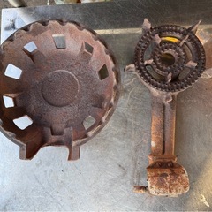 No1　未確認　業務用 鋳物コンロ ガスコンロ　厨房機器　アウトドア　タチバナ製作所？の画像