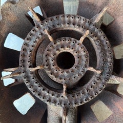 No1　未確認　業務用 鋳物コンロ ガスコンロ　厨房機器　アウトドア　タチバナ製作所？の画像