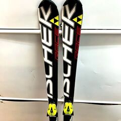 フィッシャー スキー 150cm ジュニアサイズ 黒の画像