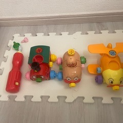 アンパンマンくみたてDIYくみかえいっぱい！ アンパンマンごうとなかまたちセットの画像