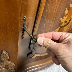 取り引き中。大理石。アンティーク飾り棚。の画像