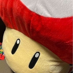スーパーマリオ   🍄キノコぬいぐるみ大小4点セットの画像