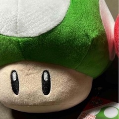 スーパーマリオ   🍄キノコぬいぐるみ大小4点セットの画像