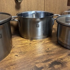 ツヴィリング鍋関連一式の画像