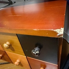 【12/23締切！】傷多めのテレビ台【0円】の画像