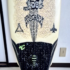 ロストサーフボード5'8 Outcat（フィン＋リーシュ+ケース）の画像