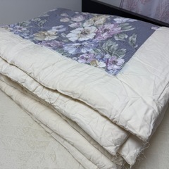 シングル掛け布団2枚同柄をお譲りします。の画像