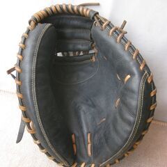  ★TIGORA   大人軟式用キャッチャーミット  右投げ  TR-8BG0139   美品の画像