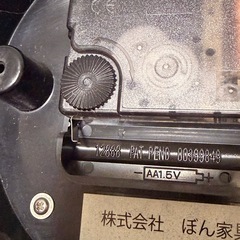 美品　木製時計の画像